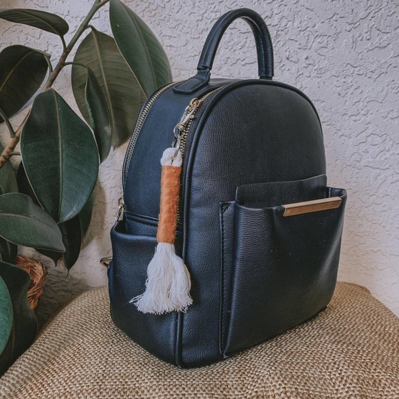 CUSTOM macrame keychain macrame purse clip - Picture 4 of 7